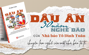 "Dấu ấn 30 năm nghề báo" của Nhà báo Tô Đình Tuân – chuyện làm nghề của một nhà báo tử tế