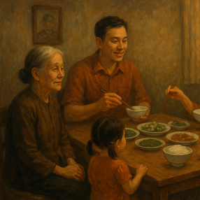 Bữa cơm muộn