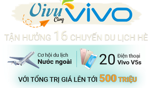 Tháng 6 “nóng” chưa từng thấy khi mua Vivo V5s tại FPT shop