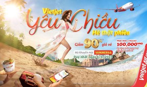 Siêu ưu đãi ngày đôi 6-6, vé bay giảm đến 90%