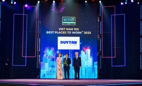 Duy Tân lần thứ 6 thuộc top nơi làm việc tốt nhất Việt Nam