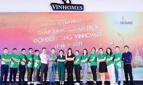 Siêu sự kiện Tuyển dụng Vinhomes 2021: Hàng ngàn bạn trẻ có việc làm