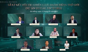 Đất Xanh Miền Trung ký kết với các thương hiệu vật liệu, hoàn thiện cho khu biệt thự Regal Victoria