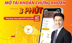 Đầu tư dễ dàng với tính năng mở tài khoản chứng khoán trên App HDBank