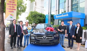 Dai-ichi Life Việt Nam và Sacombank trao xe Mercedes cho khách hàng may mắn