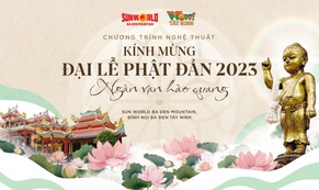 Kính mừng Phật đản, núi Bà Đen tổ chức nhiều sự kiện ý nghĩa trong hai ngày 3 và 4-6