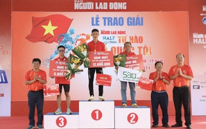 Những runner về đích sớm ở Giải half-marathon “Tự hào Tổ quốc tôi”