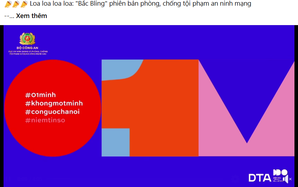 "Bắc Bling" phiên bản chống lừa đảo của Bộ Công an rần rần trên mạng