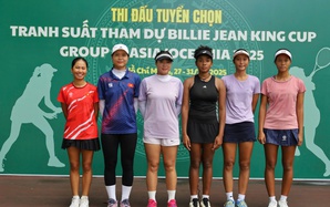 Một VĐV rút khỏi vòng tuyển chọn tuyển nữ dự Billie Jean King Cup Nhóm III khu vực