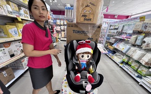 “Chạy đua” tìm mua ghế ngồi ô tô cho trẻ em