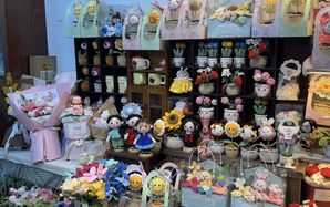 Hoa handmade lên ngôi trong ngày 20-11