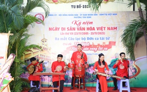 Phường Tân Định, TP HCM kỷ niệm Ngày Di sản Văn hóa Việt Nam