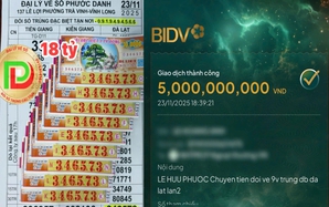 Xổ số miền Nam: Trúng đặc biệt 16,2 tỉ đồng, người đàn ông nhận chuyển khoản 4 lần trong đêm