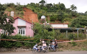 Ngọn đồi ở Lâm Đồng xuất hiện vết nứt lớn, khẩn cấp di dời hàng chục hộ dân