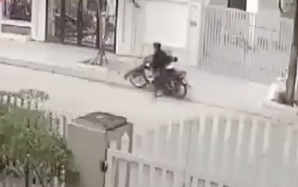 Phân định vụ người đàn ông bị tông văng lên vỉa hè, còn bị lao vào đánh