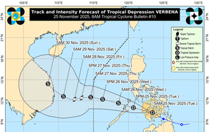 Thông tin mới nhất về "mầm" bão số 15, Philippines dự báo vào Việt Nam