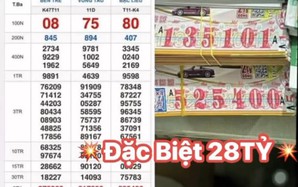 Xổ số miền Nam: Ba giải đặc biệt lên tới 84 tỉ đồng đã tìm được nơi trúng thưởng