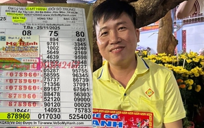 Xổ số miền Nam: Thầy giáo ở TPHCM trúng 4 tỉ đồng, nhận hết tiền mặt