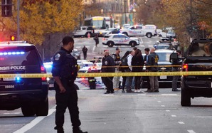 Phục kích táo tợn, bắn vệ binh gần trung tâm quyền lực nhất nước Mỹ