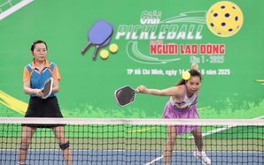 Nhiều nghệ sĩ, người nổi tiếng tham dự Giải pickleball "Vòng tay yêu thương"