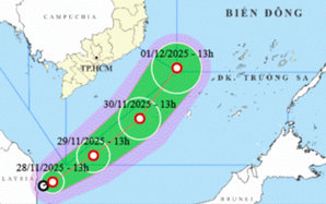 Kỳ lạ về áp thấp nhiệt đới hiếm gặp sắp vào Biển Đông