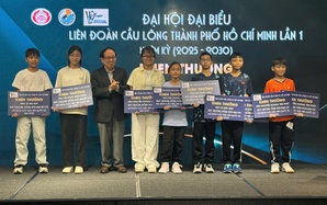 Doanh nhân Nguyễn Phương Nam tái đắc cử chức chủ tịch Liên đoàn Cầu lông TP HCM