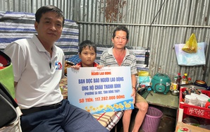 Hơn 117 triệu đồng giúp bé trai ở Đồng Tháp nuôi cha bệnh hiểm nghèo, mẹ bỏ đi