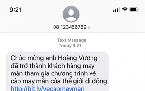 Cẩn trọng chiêu trò lừa đảo trúng vé cào trực tuyến