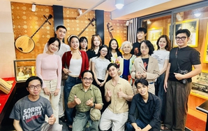 NSƯT Ca Lê Hồng truyền lửa nghề cho diễn viên trẻ sân khấu Xóm kịch