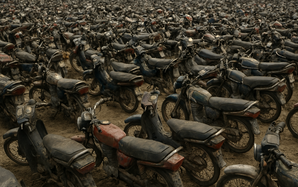 Tìm chủ 50 xe máy "bị bỏ rơi" ở TP HCM