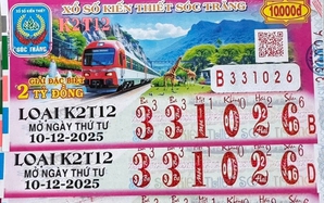 Xổ số miền Nam: Chiều 12-12, lộ diện nhiều người trúng độc đắc ở TPHCM, Vĩnh Long, Cà Mau