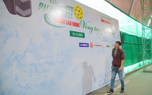 Giải Pickleball "Vòng tay yêu thương" Báo Người Lao Động 2025 sẵn sàng khởi tranh