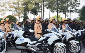 Từ hôm nay, CSGT TPHCM ra quân cao điểm bảo đảm trật tự, an toàn giao thông