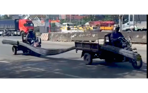 Hình ảnh gây ớn lạnh trên Quốc lộ 51 