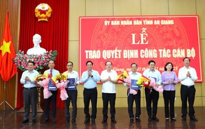 An Giang điều động, bổ nhiệm nhiều cán bộ