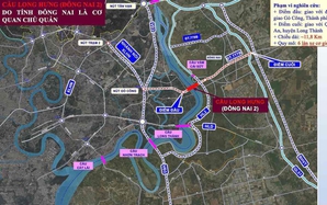 Chấp thuận nhà đầu tư đề xuất dự án cầu Đồng Nai 2 nối TPHCM