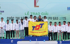 Trường ĐH Tôn Đức Thắng vô địch Cuộc thi sáng tạo UAV 2025