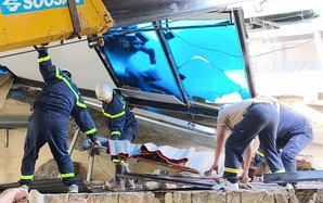 Đà Lạt: Sập mái nhà đang thi công, một công nhân tử vong