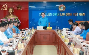Đoàn Chủ tịch Tổng LĐLĐ Việt Nam bàn kế hoạch phát triển đoàn viên năm 2026