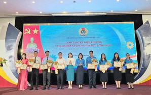 Đà Nẵng: 99 cá nhân được trao tặng Kỷ niệm chương “Vì sự nghiệp xây dựng tổ chức Công đoàn”