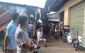 Bắt nghi phạm chém vợ rồi đốt nhà làm cháy lan sang chợ ở Cà Mau