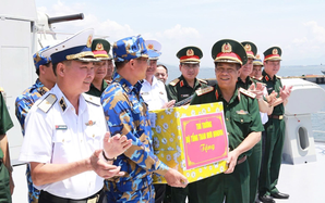 Nêu cao quyết tâm luyện tập diễu binh lực lượng vũ trang trên biển