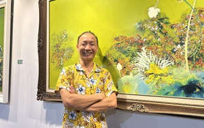 Họa sĩ Hùng Rô "Tái Sinh" trong nghệ thuật
