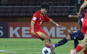 U20 nữ Việt Nam thua chủ nhà Thái Lan giải châu Á 2026