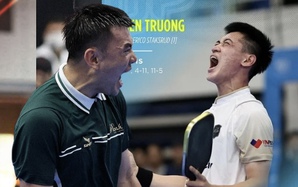 Vinh Hiển hạ số 2 thế giới, biến chung kết  Pickleball Asia 1000 thành trận đấu “nội bộ”