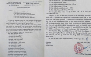 Triệt phá đường dây sản xuất, buôn bán 22 loại thực phẩm chức năng giả