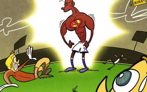 Hình biếm họa Super Mario