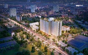 Dự án Citrine Apartment cất nóc vượt tiến độ