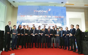 Phú Đông Group ký hợp tác với 15 đối tác triển khai dự án mới