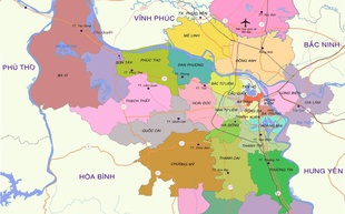 Hà Nội sẽ có thêm 8 quận vào năm 2030